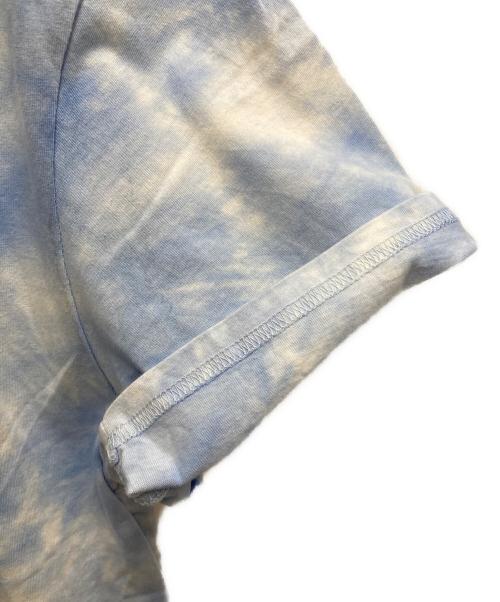 OAKLEY（オークリー）OAKLEY (オークリー) Saturdays NYC (サタデーズ ニューヨーク) タイダイTシャツ ブルー×ホワイト サイズ:Ⅼの古着・服飾アイテム