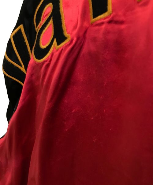 VANSON（バンソン）VANSON (バンソン) リバーシブルスカジャン レッド×ブラック サイズ:SIZE XLの古着・服飾アイテム