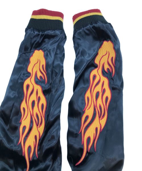 VANSON（バンソン）VANSON (バンソン) リバーシブルスカジャン レッド×ブラック サイズ:SIZE XLの古着・服飾アイテム