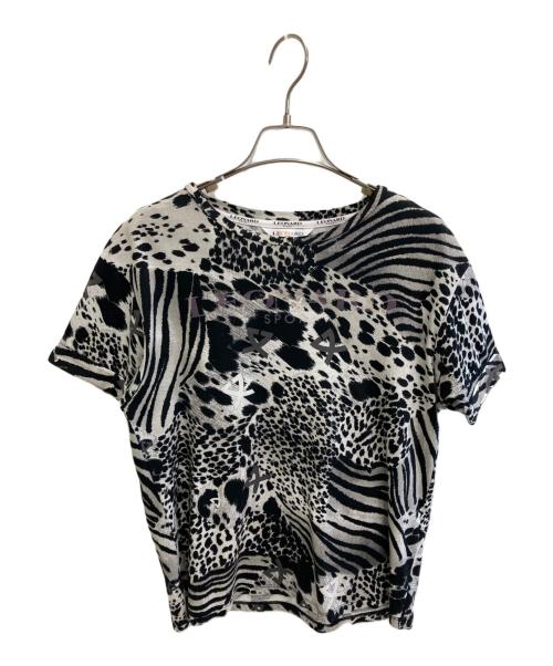 LEONARD SPORT（レオナール スポーツ）LEONARD SPORT (レオナール スポーツ) レオパードTシャツ グレー サイズ:38の古着・服飾アイテム
