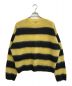 LITTLEBIG (リトルビッグ) Mohair Knit イエロー×ブラック サイズ:SIZE M：12000円