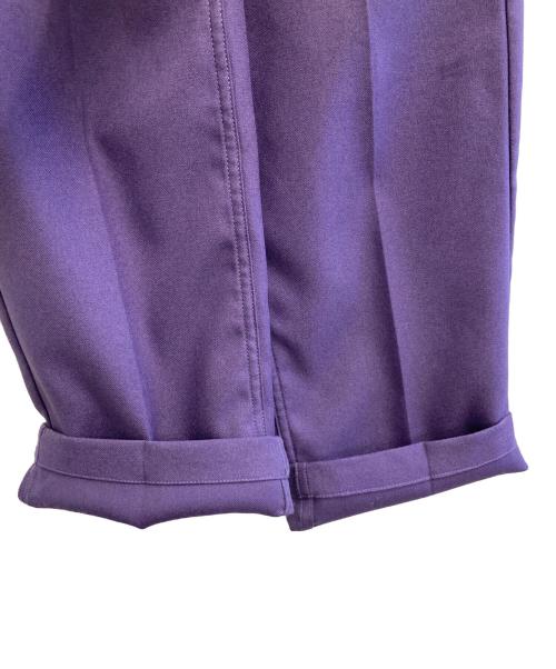 DAIRIKU（ダイリク）DAIRIKU (ダイリク) フラッシャープレスドパンツ パープル サイズ:29の古着・服飾アイテム