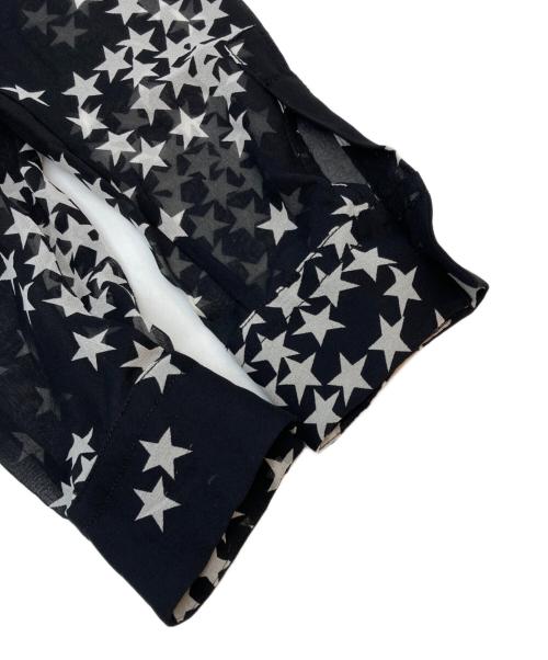 DIESEL Black Gold（ディーゼル ブラック ゴールド）DIESEL BLACK GOLD (ディーゼル ブラック ゴールド) シルクスタッズデザインワンピース ホワイト×ブラック サイズ:Freeの古着・服飾アイテム