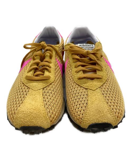 NIKE（ナイキ）NIKE (ナイキ) stussy (ステューシー) ローカットスニーカー イエロー×ピンク サイズ:27の古着・服飾アイテム