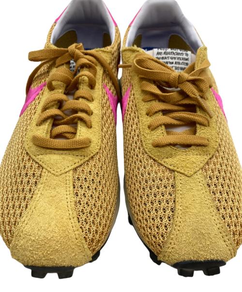 NIKE（ナイキ）NIKE (ナイキ) stussy (ステューシー) ローカットスニーカー イエロー×ピンク サイズ:27の古着・服飾アイテム