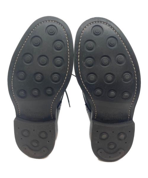 Tricker's（トリッカーズ）Tricker's (トリッカーズ) ウィングチップブーツ ブラック サイズ:3 1/2の古着・服飾アイテム