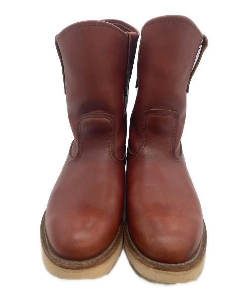 RED WING（レッドウィング）RED WING (レッドウィング) ペコスブーツ ブラウン サイズ:7.5の古着・服飾アイテム