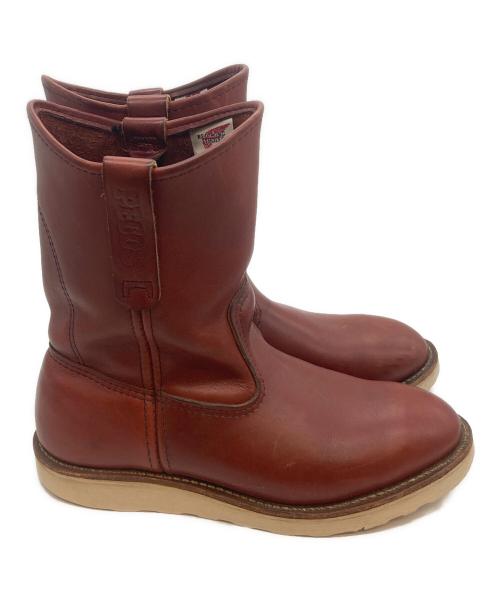 RED WING（レッドウィング）RED WING (レッドウィング) ペコスブーツ ブラウン サイズ:7.5の古着・服飾アイテム