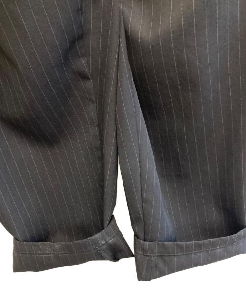 Graphpaper（グラフペーパー）Graphpaper (グラフペーパー) Selvage Wool Chef Pants ブラック サイズ:freeの古着・服飾アイテム