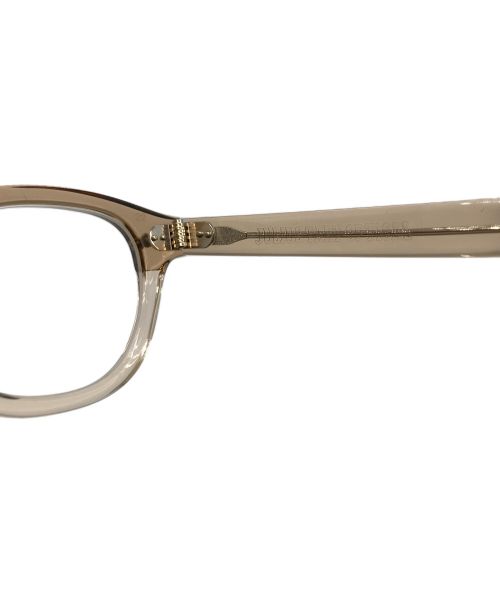 julius tart optical（ジュリアス タート オプティカル）JULIUS TART OPTICAL (ジュリアス タート オプティカル) 伊達眼鏡 Champagneの古着・服飾アイテム