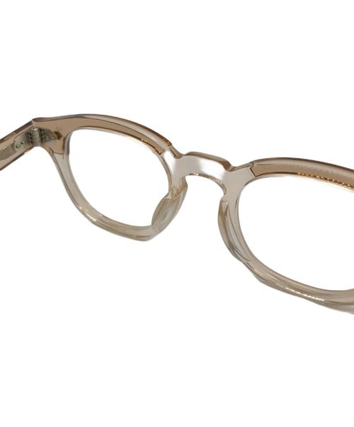 julius tart optical（ジュリアス タート オプティカル）JULIUS TART OPTICAL (ジュリアス タート オプティカル) 伊達眼鏡 Champagneの古着・服飾アイテム