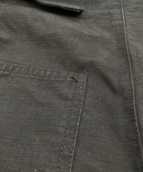 JOHNBULL（ジョンブル）Johnbull (ジョンブル) コットンリネンバックツイルサロペット ブラック サイズ:Sの古着・服飾アイテム