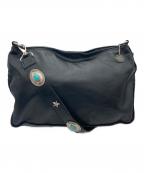 STREETS AHEADストリートアヘッド）の古着「ターコイズコンチョショルダーバッグ」｜ブラック