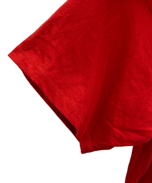 adidas（アディダス）adidas (アディダス) GUCCI (グッチ) コットンジャージーTシャツ レッド サイズ:XSの古着・服飾アイテム