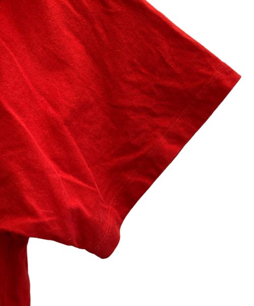 adidas（アディダス）adidas (アディダス) GUCCI (グッチ) コットンジャージーTシャツ レッド サイズ:XSの古着・服飾アイテム