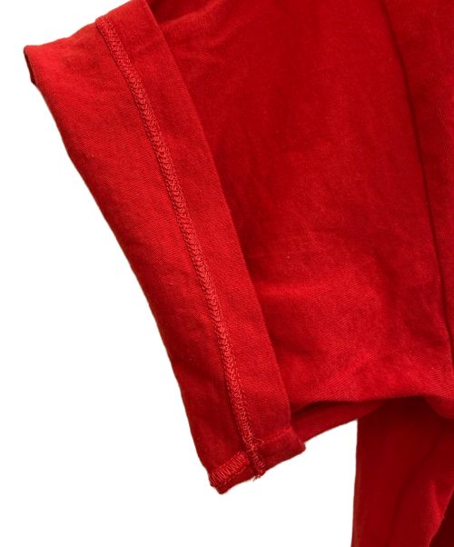adidas（アディダス）adidas (アディダス) GUCCI (グッチ) コットンジャージーTシャツ レッド サイズ:XSの古着・服飾アイテム