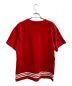 adidas (アディダス) GUCCI (グッチ) コットンジャージーTシャツ レッド サイズ:XS：21000円