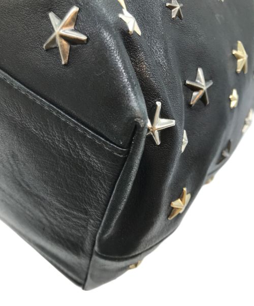 JIMMY CHOO（ジミーチュウ）JIMMY CHOO (ジミーチュウ) スタースタッズバッグ ブラック サイズ:-の古着・服飾アイテム