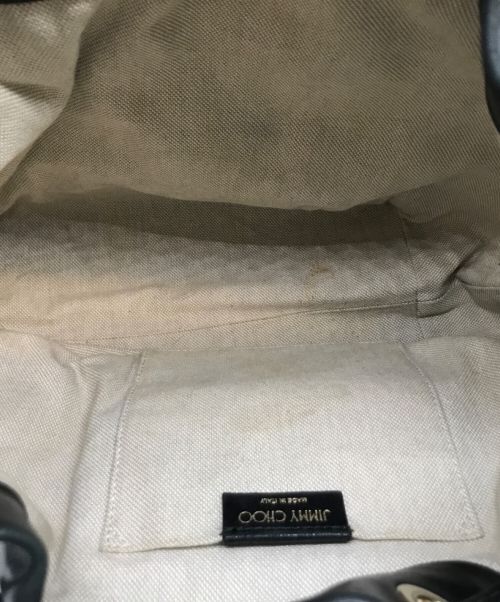 JIMMY CHOO（ジミーチュウ）JIMMY CHOO (ジミーチュウ) スタースタッズバッグ ブラック サイズ:-の古着・服飾アイテム