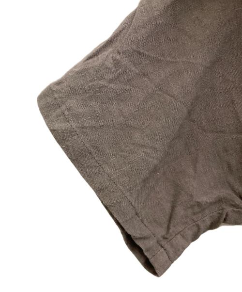 Atelier d'antan（アトリエダンタン）atelier d'antan (アトリエダンタン) リネンブラウス グレージュ サイズ:-の古着・服飾アイテム