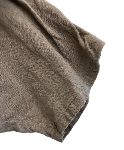 Atelier d'antan（アトリエダンタン）atelier d'antan (アトリエダンタン) リネンブラウス グレージュ サイズ:-の古着・服飾アイテム
