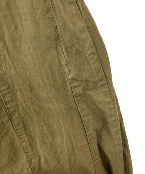 holk（ホーク）holk (ホーク) プルオーバーシャツワンピース オリーブの古着・服飾アイテム