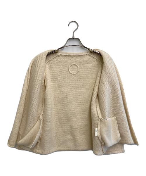 Lin Francais d'antan（ラン フランセ ダンタン）Lin francais d'antan (ラン フランセ ダンタン) ウールカーディガン ベージュ サイズ:-の古着・服飾アイテム