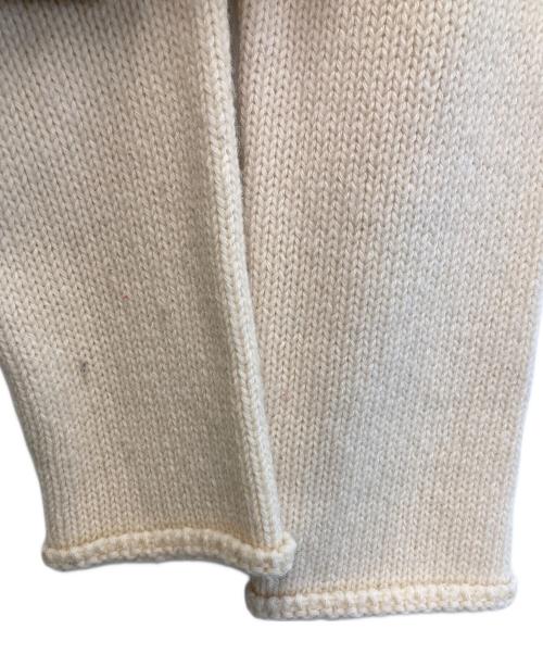 Lin Francais d'antan（ラン フランセ ダンタン）Lin francais d'antan (ラン フランセ ダンタン) ウールカーディガン ベージュ サイズ:-の古着・服飾アイテム
