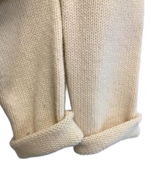 Lin Francais d'antan（ラン フランセ ダンタン）Lin francais d'antan (ラン フランセ ダンタン) ウールカーディガン ベージュ サイズ:-の古着・服飾アイテム