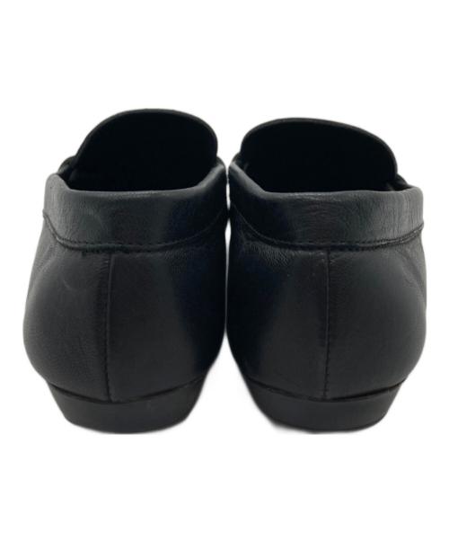 Salvatore Ferragamo（サルヴァトーレ フェラガモ）Salvatore Ferragamo (サルヴァトーレ フェラガモ) ガンチーニドライビングシューズ ブラック サイズ:24の古着・服飾アイテム