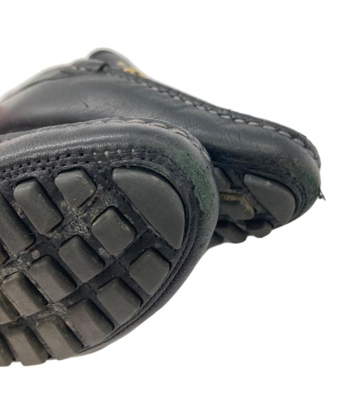 Salvatore Ferragamo（サルヴァトーレ フェラガモ）Salvatore Ferragamo (サルヴァトーレ フェラガモ) ガンチーニドライビングシューズ ブラック サイズ:24の古着・服飾アイテム