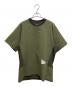 and wander（アンドワンダー）の古着「hybrid base layer short sleeve T」｜オリーブ