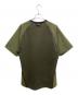 and wander (アンドワンダー) hybrid base layer short sleeve T オリーブ サイズ:5：7000円