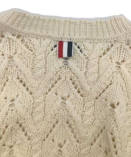 Thom Browne（トムブラウン）Thom Browne (トムブラウン) スキャロップトリミングプルオーバー アイボリー サイズ:42の古着・服飾アイテム