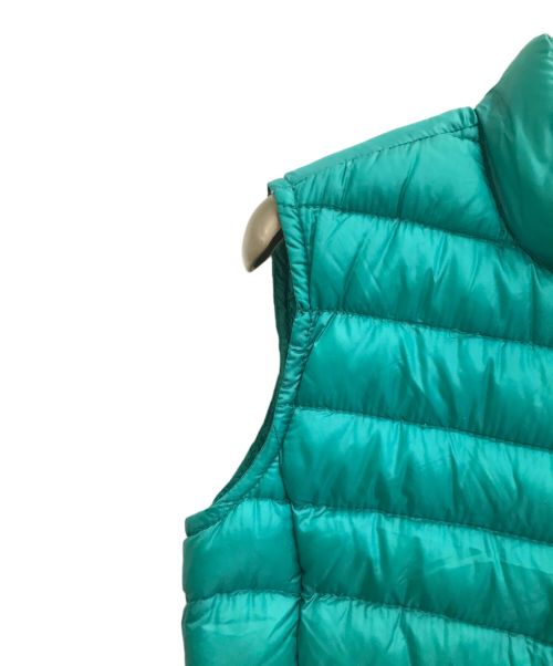 MONCLER（モンクレール）MONCLER (モンクレール) ダウンベスト グリーンの古着・服飾アイテム