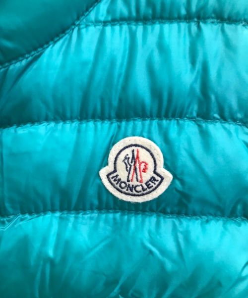 MONCLER（モンクレール）MONCLER (モンクレール) ダウンベスト グリーンの古着・服飾アイテム
