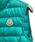 中古・古着 MONCLER (モンクレール) ダウンベスト グリーン：12000円
