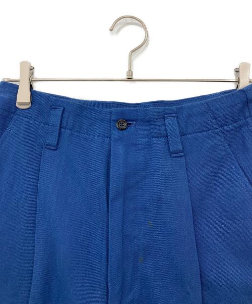 COMME des GARCONS HOMME（コムデギャルソン オム）COMME des GARCONS HOMME (コムデギャルソン オム) アーカイブコットンパンツ ブルー サイズ:Sの古着・服飾アイテム