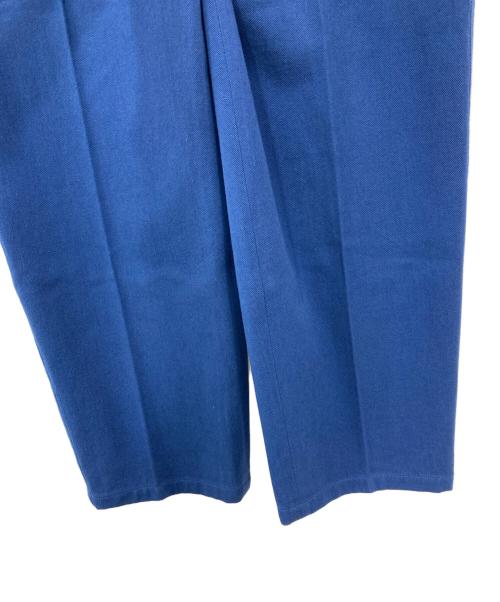 COMME des GARCONS HOMME（コムデギャルソン オム）COMME des GARCONS HOMME (コムデギャルソン オム) アーカイブコットンパンツ ブルー サイズ:Sの古着・服飾アイテム