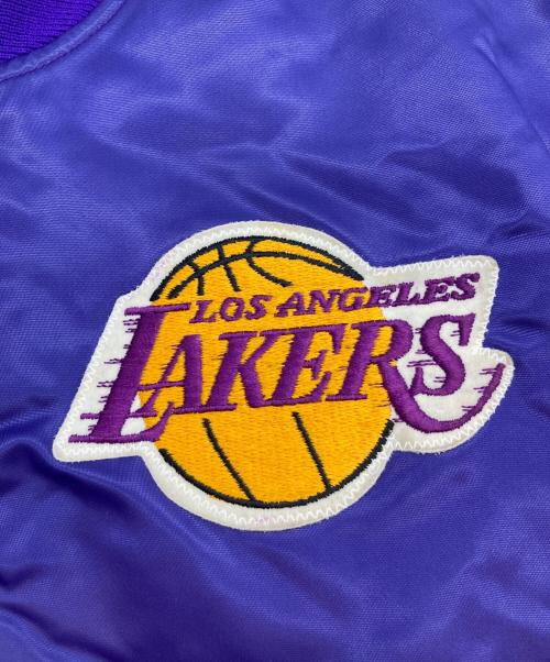 STARTER（スターター）STARTER (スターター) スタジャン パープル サイズ:Lの古着・服飾アイテム