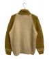 CANADIAN SWEATER (カナディアンセーター) カウチンニットジャケット ベージュ×マスタード サイズ:-：7000円