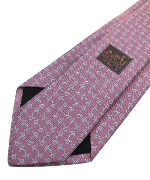 HERMES（エルメス）HERMES (エルメス) ネクタイ ピンク サイズ:- 未使用品の古着・服飾アイテム