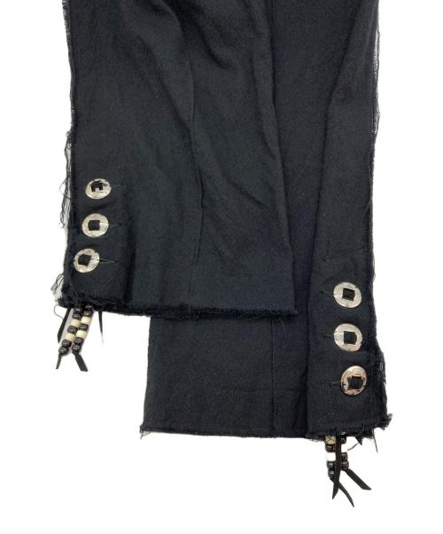 FACCIES（ファッチーズ）FACCIES (ファッチーズ) カットオフウエスタンスラックス ブラック サイズ:1の古着・服飾アイテム