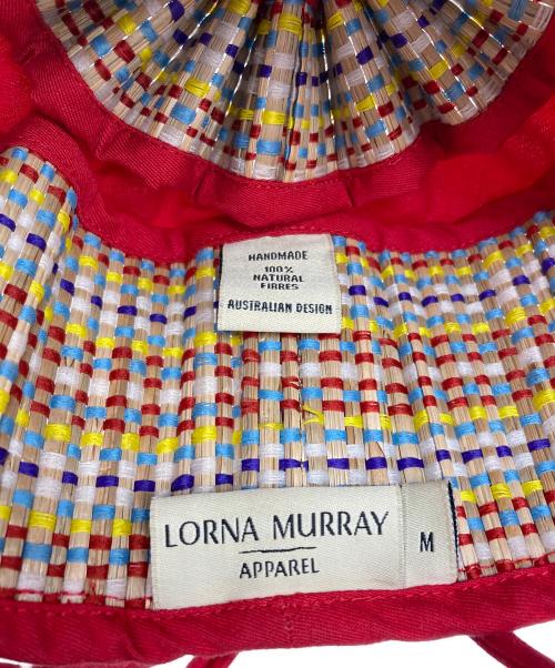 Lorna Murray（ローナマーレイ）LORNA MURRAY (ローナマーレイ) ハット レッド×マルチカラー サイズ:Mの古着・服飾アイテム