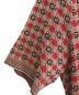 中古・古着 GUCCI (グッチ) ニットワンピース レッド×ベージュ サイズ:L 未使用品：80000円