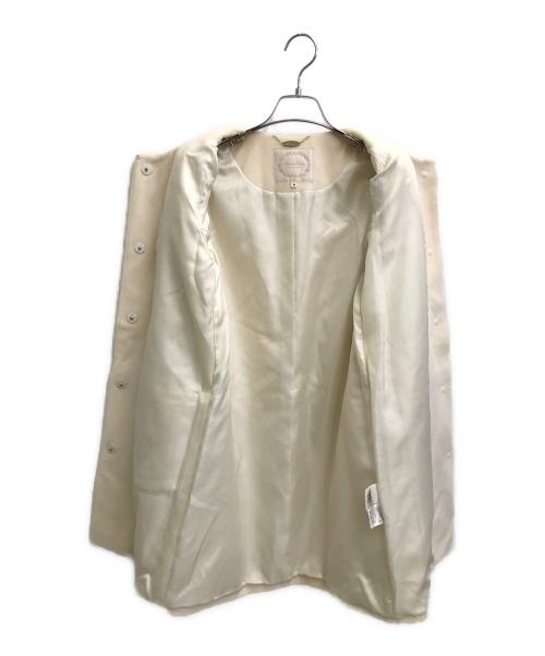 LAISSE PASSE（レッセパッセ）LAISSE PASSE (レッセパッセ) 30thアニバーサリーコート アイボリー サイズ:36の古着・服飾アイテム