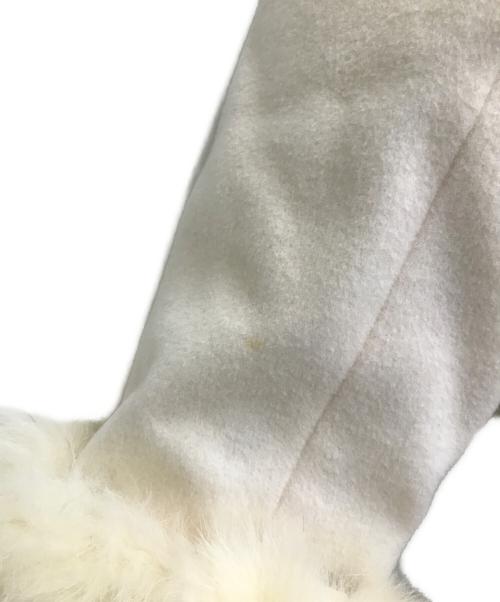 LAISSE PASSE（レッセパッセ）LAISSE PASSE (レッセパッセ) 30thアニバーサリーコート アイボリー サイズ:36の古着・服飾アイテム