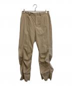 ANREALAGEアンリアレイジ）の古着「立体パンツ」｜カーキ
