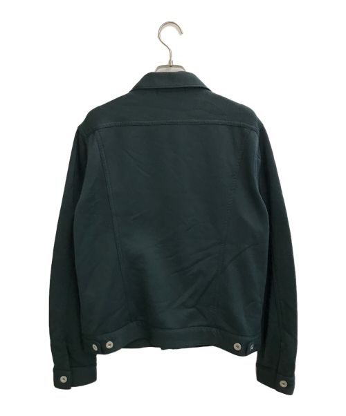 COMME des GARCONS HOMME DEUX（コムデギャルソン オム ドゥ）COMME des GARCONS HOMME DEUX (コムデギャルソン オム ドゥ) コットンジャージ 3rdタイプトラッカージャケット グリーン サイズ:Sの古着・服飾アイテム