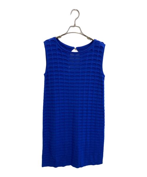 GRACE CLASS（グレースクラス）GRACE CLASS (グレースクラス) ノースリーブワンピース ブルー サイズ:36の古着・服飾アイテム